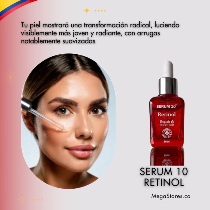 Sérum de Retinol 10% 30ml 🎁 ¡APROVECHA AHORA! 🎉 - Imagen 2