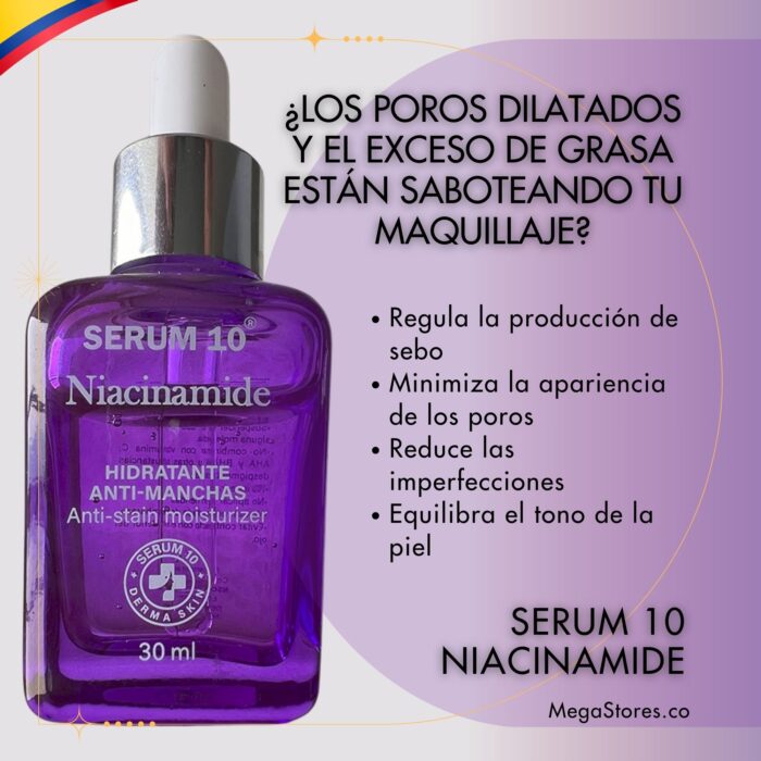 Sérum de Niacinamida 30 Ml 10%  🎁 ¡APROVECHA AHORA! 🎉