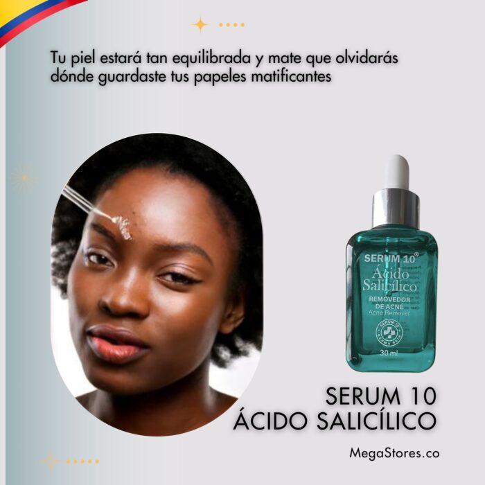 Serum 10 Ácido Salicílico 30 ML Anti-Acné  🎁 ¡APROVECHA AHORA! 🎉 - Imagen 2