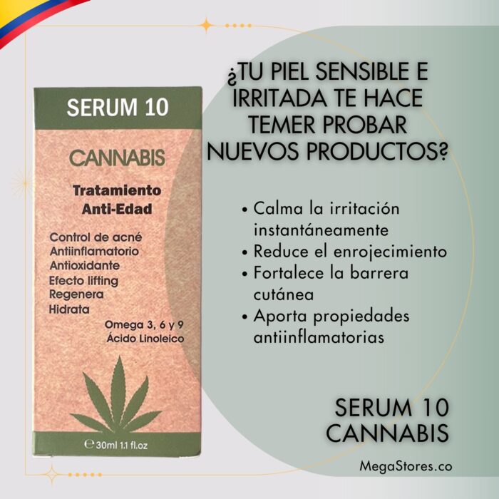 S10 Cannabis Serum 30ml  🎁 ¡APROVECHA AHORA! 🎉