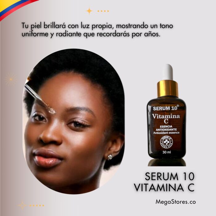 Serum 10 Vitamina C Antioxidante  🎁 ¡APROVECHA AHORA! 🎉 - Imagen 2