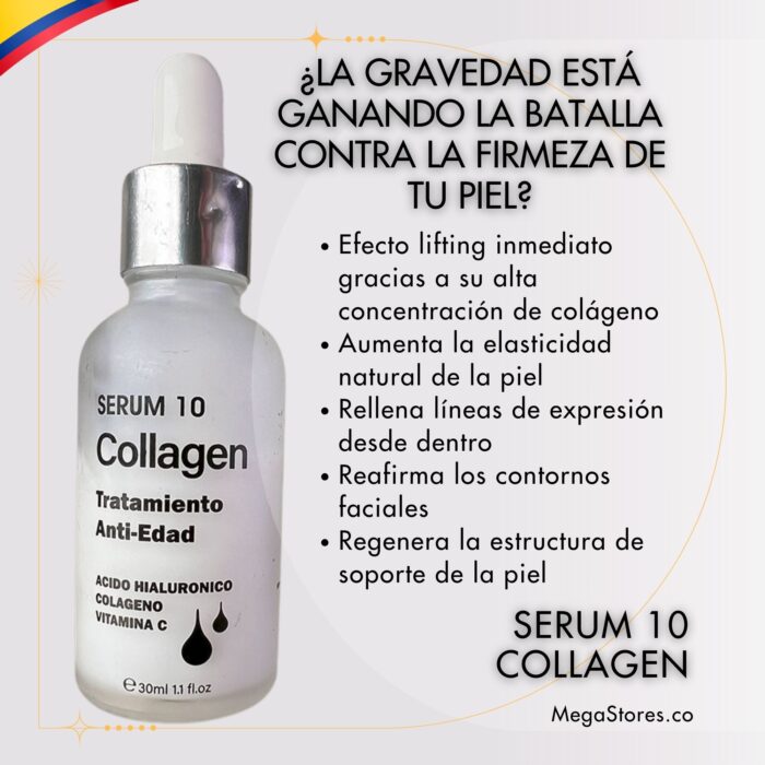 Serum 10 Colágeno  🎁 ¡APROVECHA AHORA! 🎉