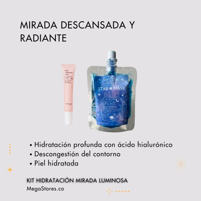 Kit Clean Face Star Mask + Acido Hialuronico Rose 20g 🎁 ¡APROVECHA AHORA! 🎉