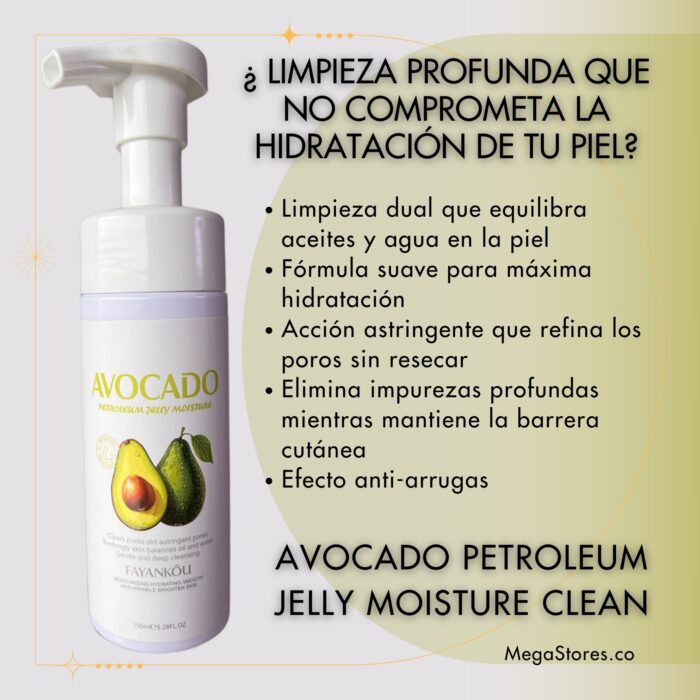 Limpiador Facial de Aguacate  🎁 ¡APROVECHA AHORA! 🎉