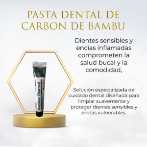 Pasta Dental de Carbón de Bambú  🎁 ¡APROVECHA AHORA! 🎉