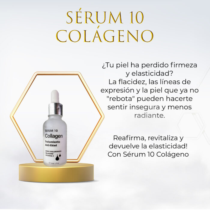 Serum 10 Colágeno  🎁 ¡APROVECHA AHORA! 🎉